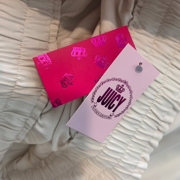 Juicy Couture NWT High Waist Joggers in Pebble Women's Size Large - Picture 8 of 9